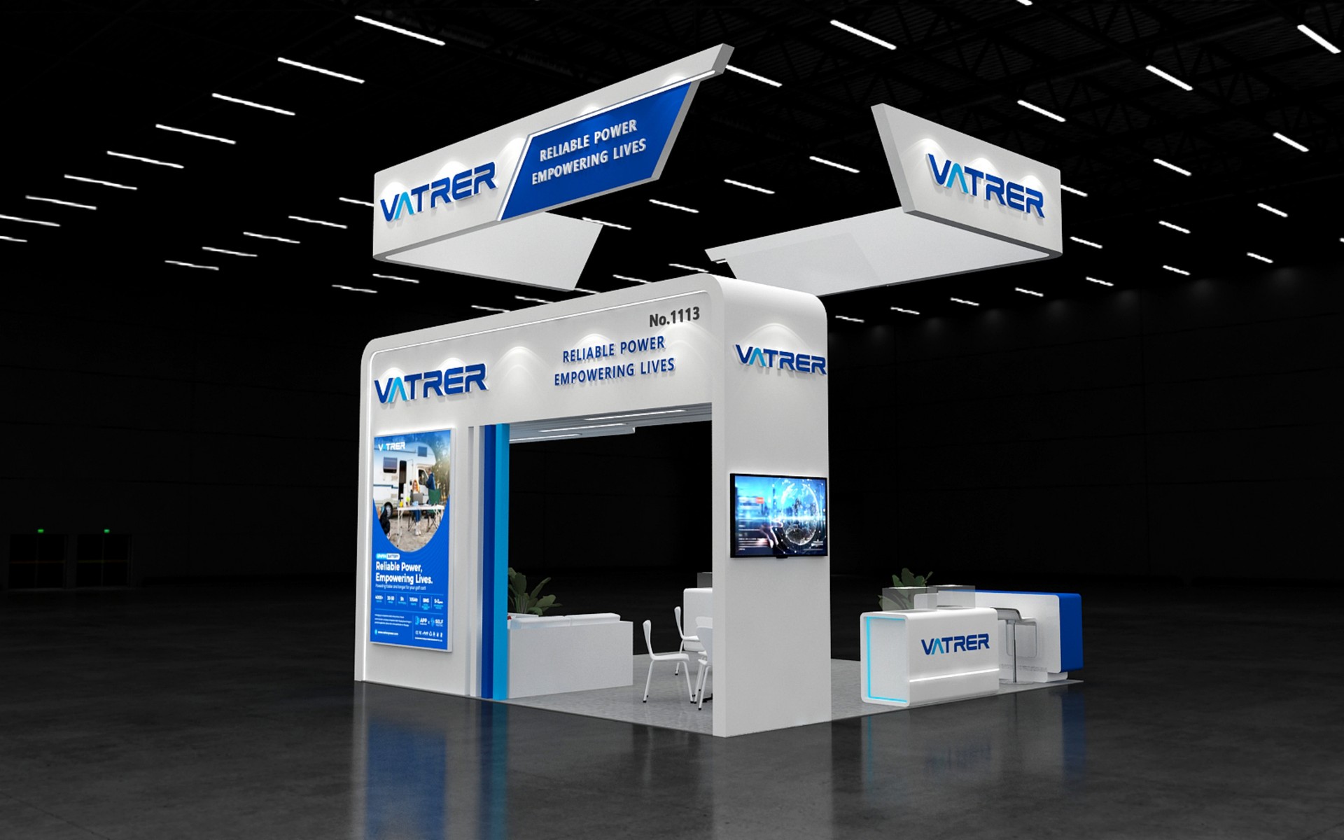 VATRER · 美国展展台设计 效果图 4