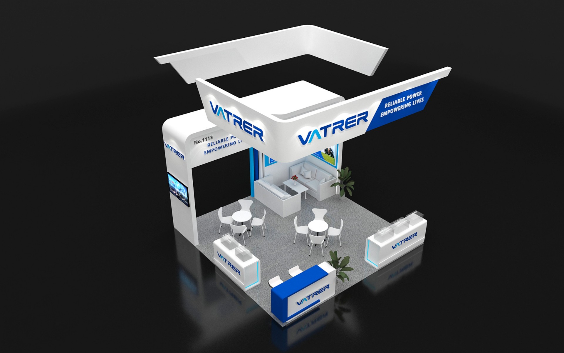 VATRER · 美国展展台设计 效果图 5